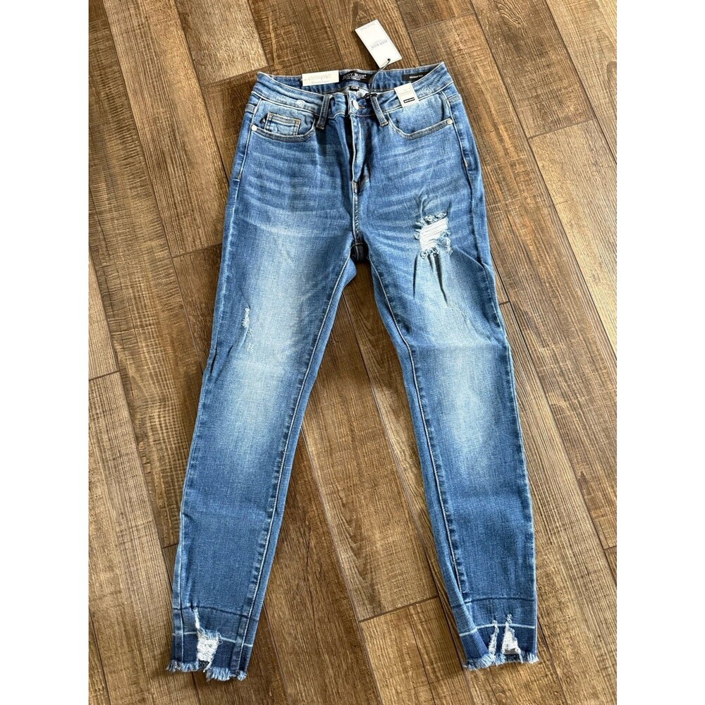 Judy Blue Skinny Fit High Waist Jeans Sz. 7/28 NWT
